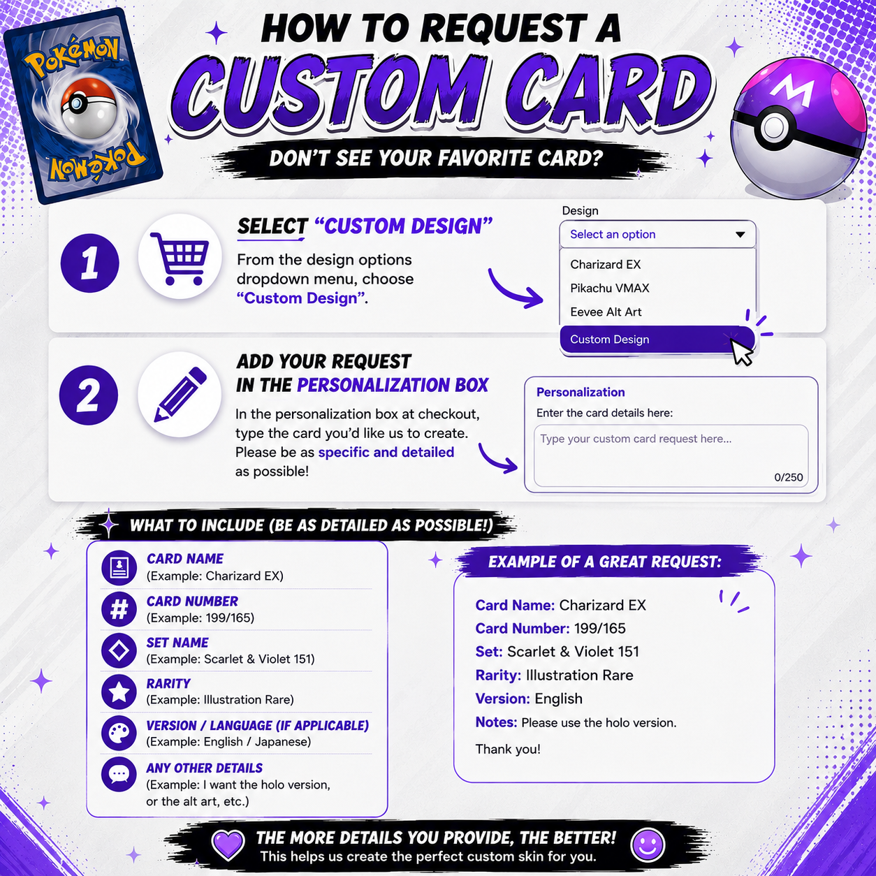 Custom Pokemon Credit Card Skin | TCG Debit Card Wrap | Holographic Vinyl Sticker