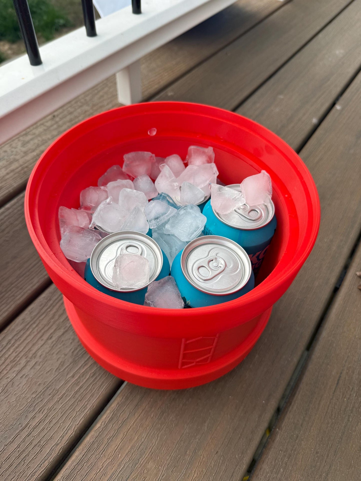 Arc Raiders Synthesized Fuel Can Cooler & Stash Box – Holds 5 Cans with Ice – Hidden Storage – Extraction Shooter Fan Gift – Gamer Decor